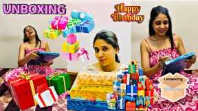 Birthday Gifts Unboxing|Gifts Unboxing Video|Gifts Unboxing Vlog#birthdaygiftunboxing#unboxing#gifts