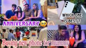 BUYING NEW PHONE FOR MUMMY ||ANNIVERSARY GIFT🥹❤️|| Viraj Sharawat