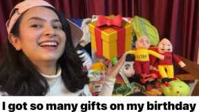 My BROTHER SURPRISED me with so many GIFTS on my BIRTHDAY🎁🤩II Birthday celebration 🎉