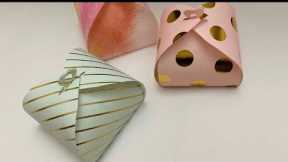 Origami gift box/How to make origami gift box/DIY gift box