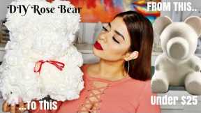 DIY Valentine’s Day Gift For Her - Rose Bear