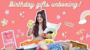 Unboxing my birthday gifts🎁 | Ashnoor Kaur