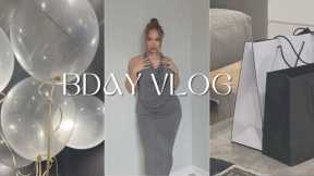 BIRTHDAY VLOG | grwm, private dinner, gifts, self care day, etc.