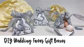 DIY Wedding Favor Gift Boxes *