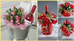 49 ideas for stylish DIY wine gift basket valentine's Day