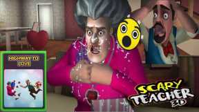 Scary Teacher 3D-Mess with her Gift and Ruin Her Valentine Walkthrough (iOS Android)-#scaryteacher3d