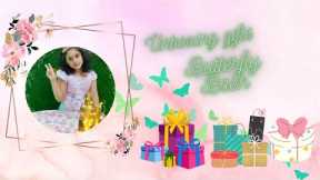 Aishani's birthday gifts unboxing || Gifts 🎁🎉🎁😍😻 || let's check it out || Butterfly Bash 😻