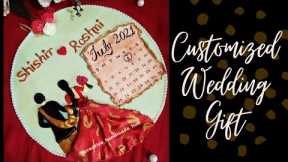Customized Couple Gift Ideas/Couple Gifting Idea/Bride Groom Design/Wedding Gift Ideas/Clay Art