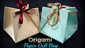 How to Make a Paper Gift Bag with Handles || Christmas Crafts Ideas Homemade || Craftastic