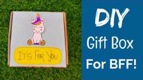 Diy gift idea for best friend 💖 Handmade gift Idea | birthday gift hamper for best friend 💞