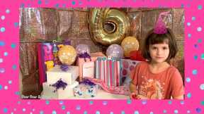 ~ Autumn 6th Birthday Opening GIfts ~ Birthday Cake July 2023 ~ Kids Vlog Blog Video Diary