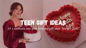 Aesthetic teen gift guide | 20 + teen birthday gift ideas