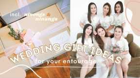 Gift Ideas for your wedding entourage | Wedding Tips by Lora Marie