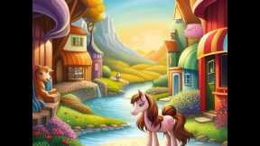 The Magic Adventure of Ava and the Ponies in Equestria | Kids Bedtime Stories