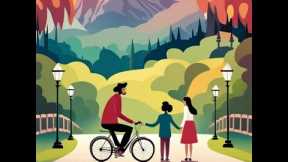 The Great Bicycle Adventure of Duru and Her Loving Family | Kids Bedtime Stories