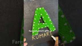 Pov : Farewell gifts for seniors #farewell #returngift #senior #birthdaygift #birthday