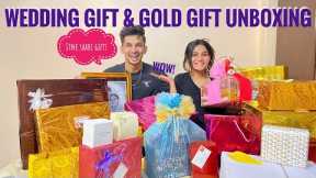 Wedding Gift and Gold Gift Unboxing 🎁🤩 #gift #wedding #unboxing #dailyvlog