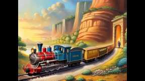 The Great Train Adventure on the Island of Sodor  | Kids Bedtime Stories