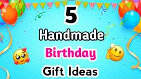 5 Easy handmade birthday gift ideas / Birthday gift ideas / Birthday Gifts 2020 / Handmade Gift idea