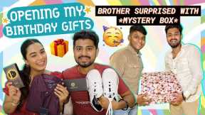 What I Got For My BIRTHDAY!! 🎁🥳 My Brother Surprised Me With A *MYSTERY BOX* 😱