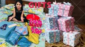 Wania's birthday gifts 🎁 🎁 #viral #viralvideo #blessed #trending