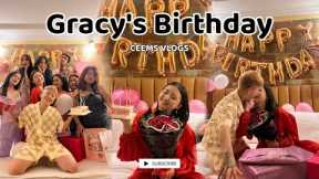 Gracy's Happy Birthday 🎂 | Gifts UNBOXING 🎁 | Crazy PJ party ~ Xorem & Gracy