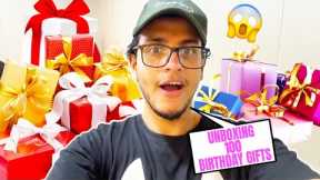 Unboxing 100 Birthday Gifts 🎁