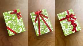 How to Wrap Your Ribbon: easy ribbon binding techniques for gift wrap