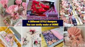 Hampers Idea 💡 4 Simply way to make Hampers at home 🏡 Wedding || Engagement || Nikkah