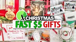 The *BEST* $5 Gift Ideas made in 5 Minutes!  Dollar Tree Christmas DIYs 2023