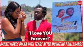 BAHATI MAKES DIANA CRY AFTER SURPRISING HER WITH 7 BILLBOARDS ON THEIR 7TH ANNIVERSARY|BTG News