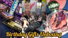 Birthday Gifts Unboxing || My Birthday Gifts || Birthday Vlog#viral#trending#amazing