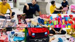Unboxing 100 birthday gifts and envelopes from friends and family | 50k ka envelope kisne diya |