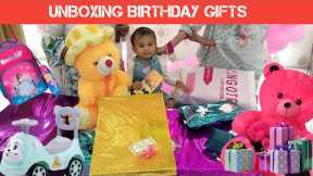 UNBOXING Maha's 1st Birthday Gifts 🎁 | Officia Uwais