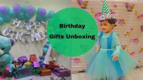 My Niece Open his Birthday Presents | Unboxing All Birthday Gifts🎁
