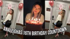 Analeigha Turns 16 At midnight + Opening Birthday Gifts