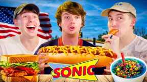 Brits try Sonic for the first time with Karl Jacobs!