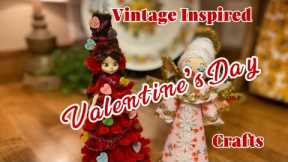 Vintage Inspired Valentine’s Day Crafts