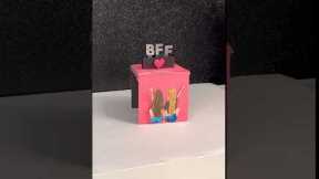 BFF box do it yourself 💞🤩 #bff #giftideas #creative #viral #shorts #diy #satisfying # #crafts #art