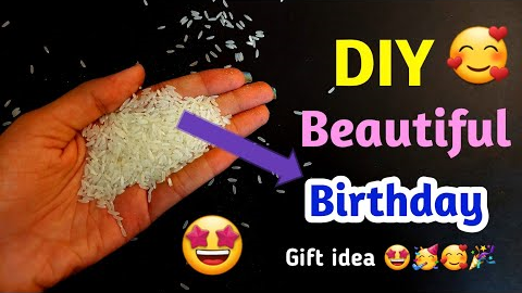 DIY Beautiful Birthday Gift Idea / Easy Handmade birthday gift making/birthday gift ideas/gift ideas