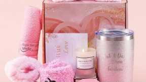 Birthday Gifts for Women, Christmas Gifts Relaxing Spa Gift Basket for Women, Get Well Soon Gifts