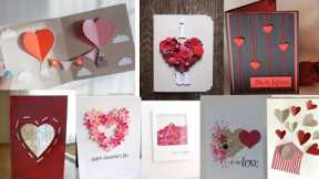 valentine day card decoration ideas| best, easy and simple valentine card making