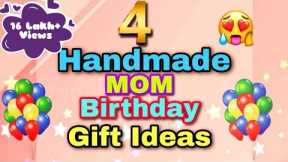 4 Handmade Mom Birthday Gift Ideas Simple | Birthday Gift Ideas / Simple Birthday Gift
