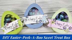 DIY Easter Egg Peek-a-Boo Sweet Treat Gift Box Tutorial