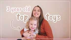 My 3 Year Old's Top Toys | 3 Year Old Gift Guide!