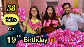 Surprising Payal with 38 Gifts on her 19th Birthday