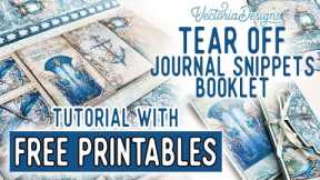 Tear Off Journal Snippets Tutorial + All the Printables for Free
