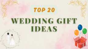 20 Best Wedding Gifts Ideas Online | Unique Marriage Gifting Ideas @giftsandmore1