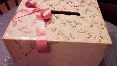 DIY How can I make a Wedding gift card box