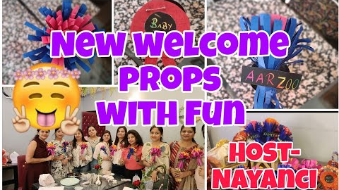 Kitty Party 🥳 || Welcome props and gifts 🎁|| Fun with Friends
